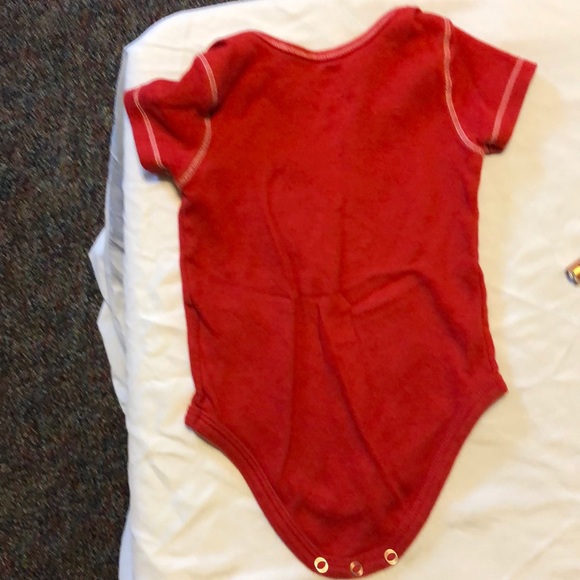 6-9 month lot of 3 Indiana University onesies - Picture 3 of 7